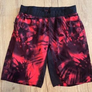 Lululemon size large athletic shorts, no liner